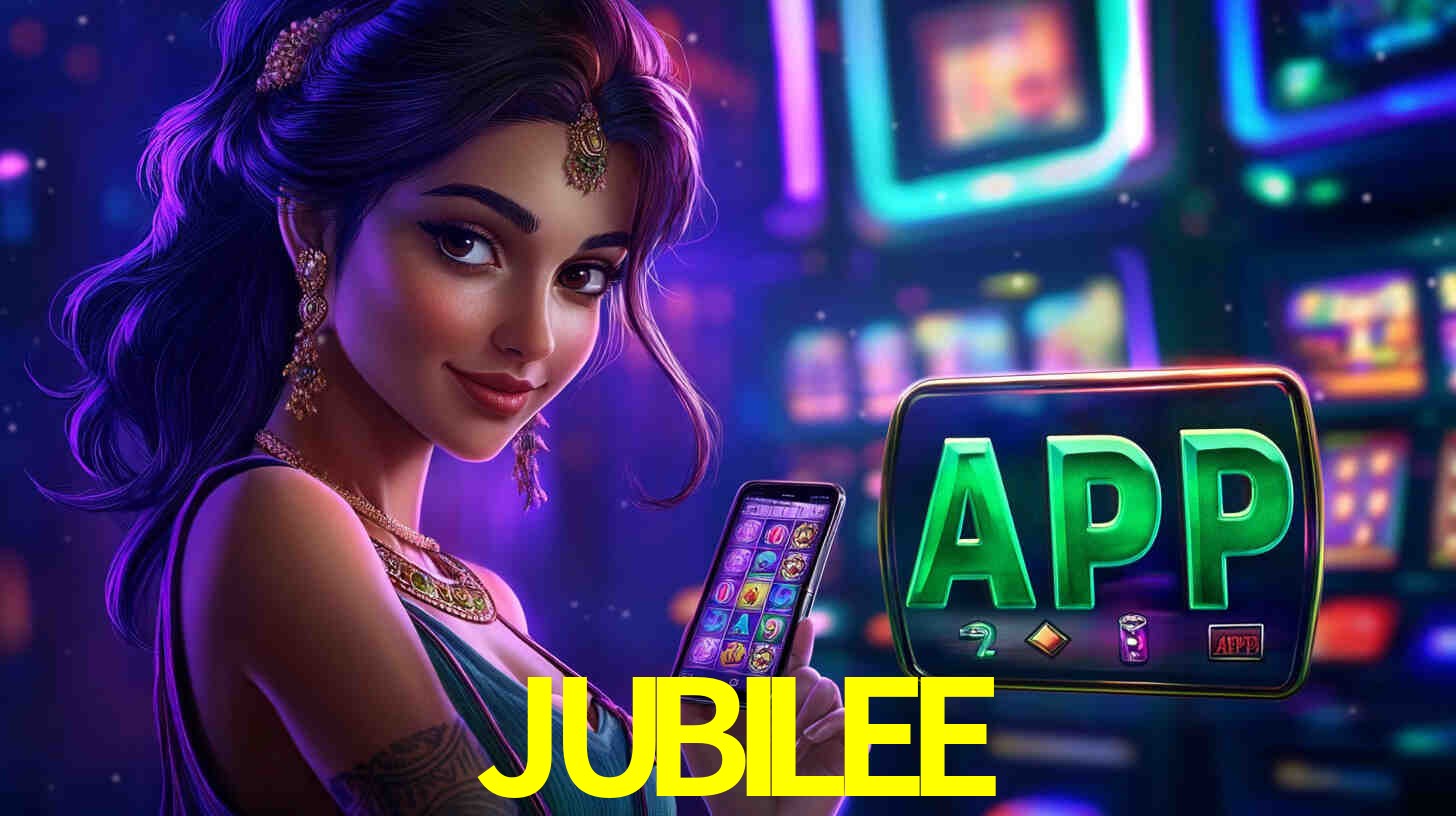 Interfaz de la app móvil JUBILEE en un smartphone moderno
